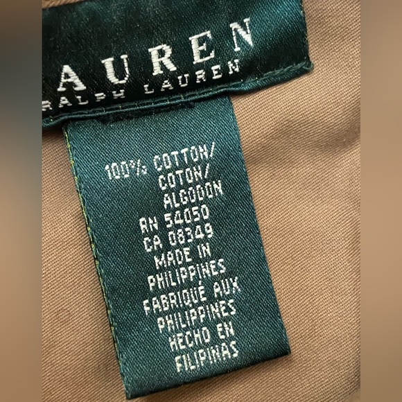 Vintage Ralph Lauren Safari Shirt Large - Picture 2 of 3